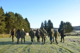 Findrack Sporting, Torphins, Aberdeenshire - Scottish Country Sports - Hunting, Shooting & Fishing. Simulated Shooting. Findrack Farm