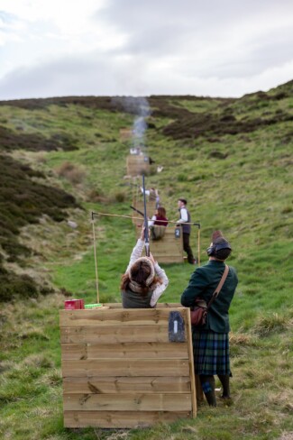 Findrack Sporting, Torphins, Aberdeenshire - Scottish Country Sports - Hunting, Shooting & Fishing. Simulated Shooting. Findrack Farm