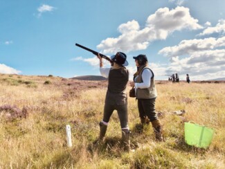 Findrack Sporting, Torphins, Aberdeenshire - Scottish Country Sports - Hunting, Shooting & Fishing. Simulated Shooting. Findrack Farm